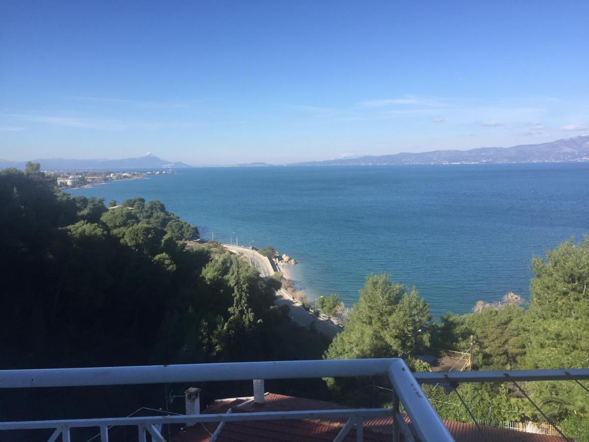 Amfiteatrico Sea View - Kalamos Attiki Appartement Markopoulon Oropou Buitenkant foto