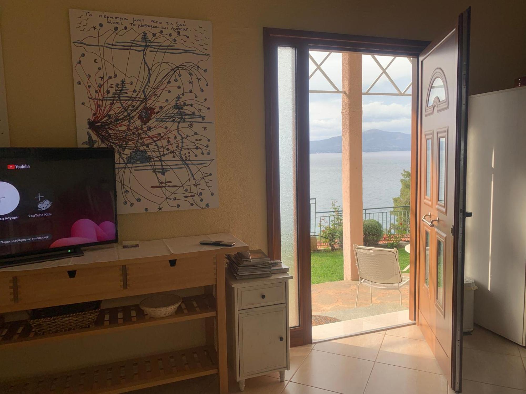 Amfiteatrico Sea View - Kalamos Attiki Appartement Markopoulon Oropou Buitenkant foto